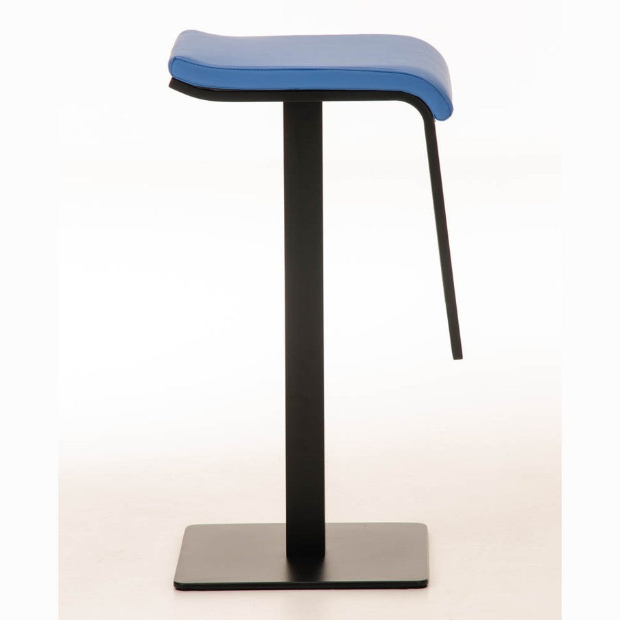 Barhocker Lameng Kunstleder B78 - blau - InfinityMarket