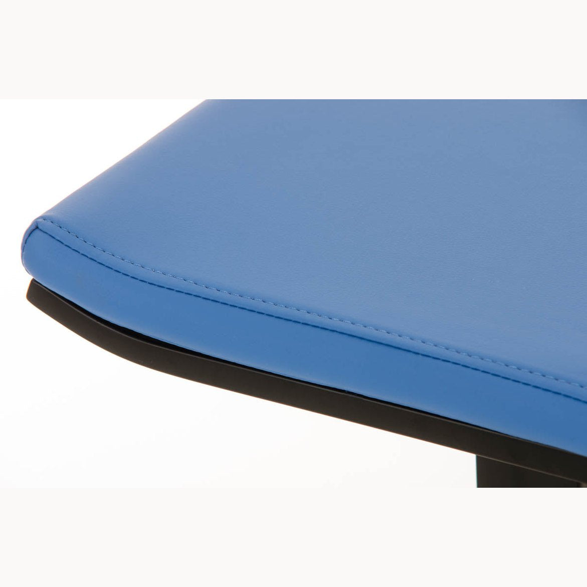 Barhocker Lameng Kunstleder B78 - blau - InfinityMarket