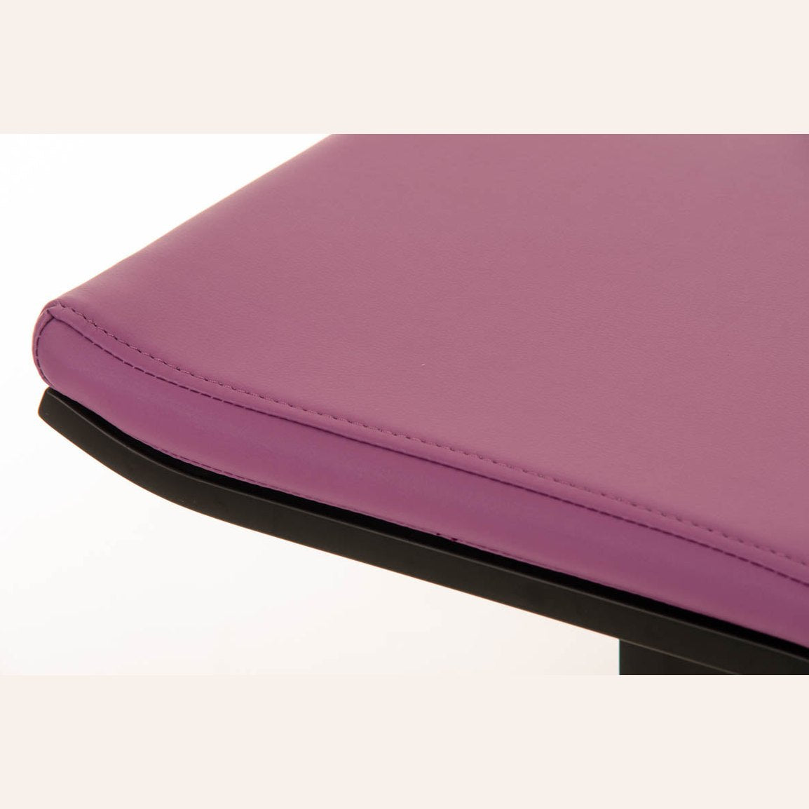 Barhocker Lameng Kunstleder B78 - lila - InfinityMarket