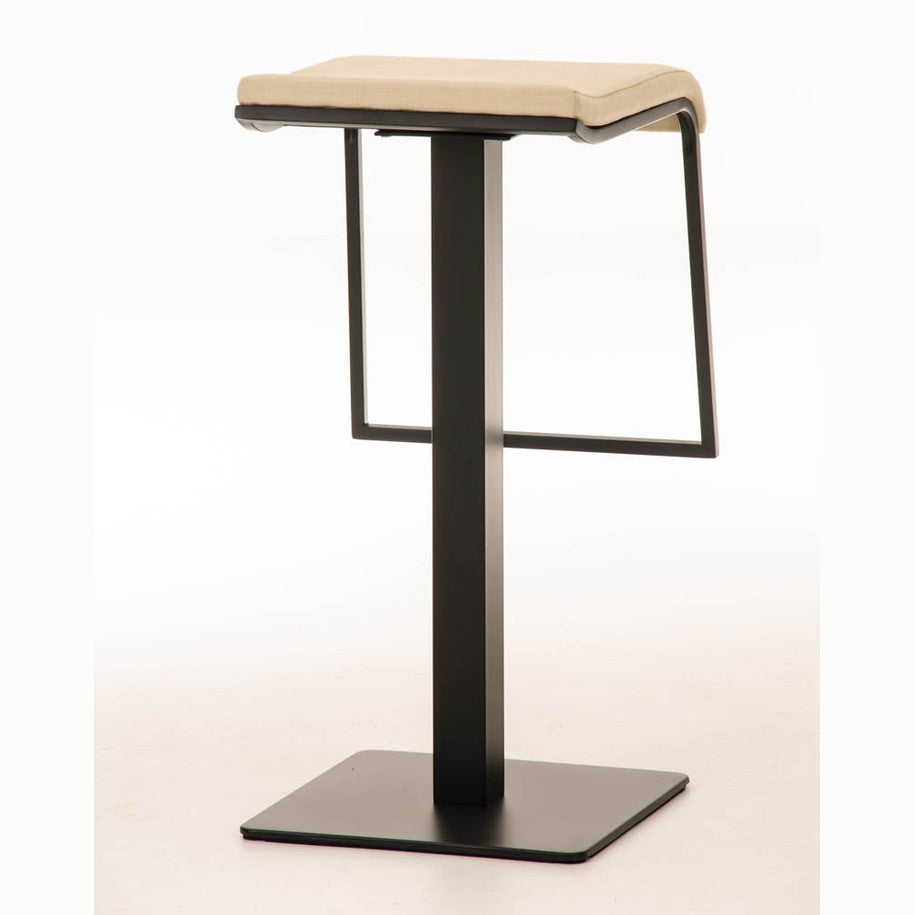 Barhocker Lameng Stoff B78 - creme - InfinityMarket