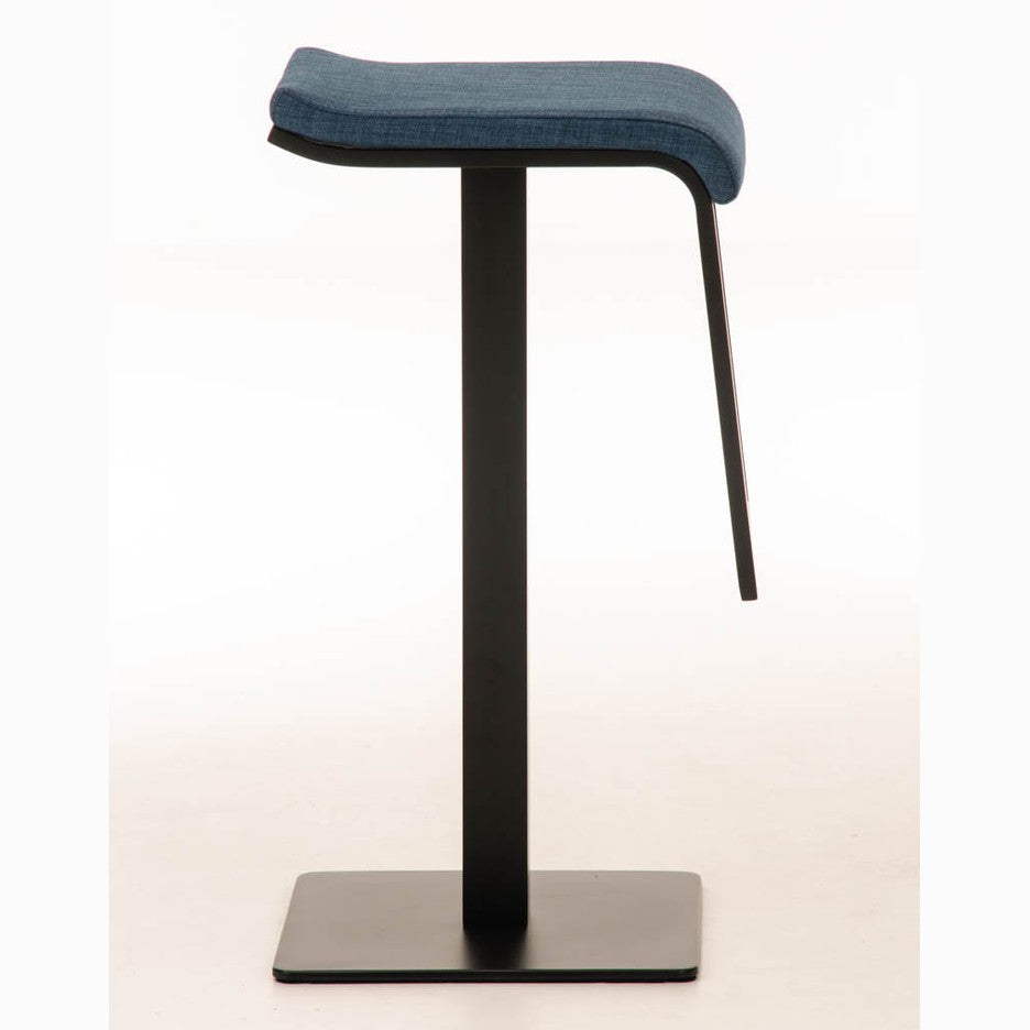 Barhocker Lameng Stoff B78 - blau - InfinityMarket