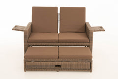 Sofa Ancona Terrabraun 5mm - braun-meliert