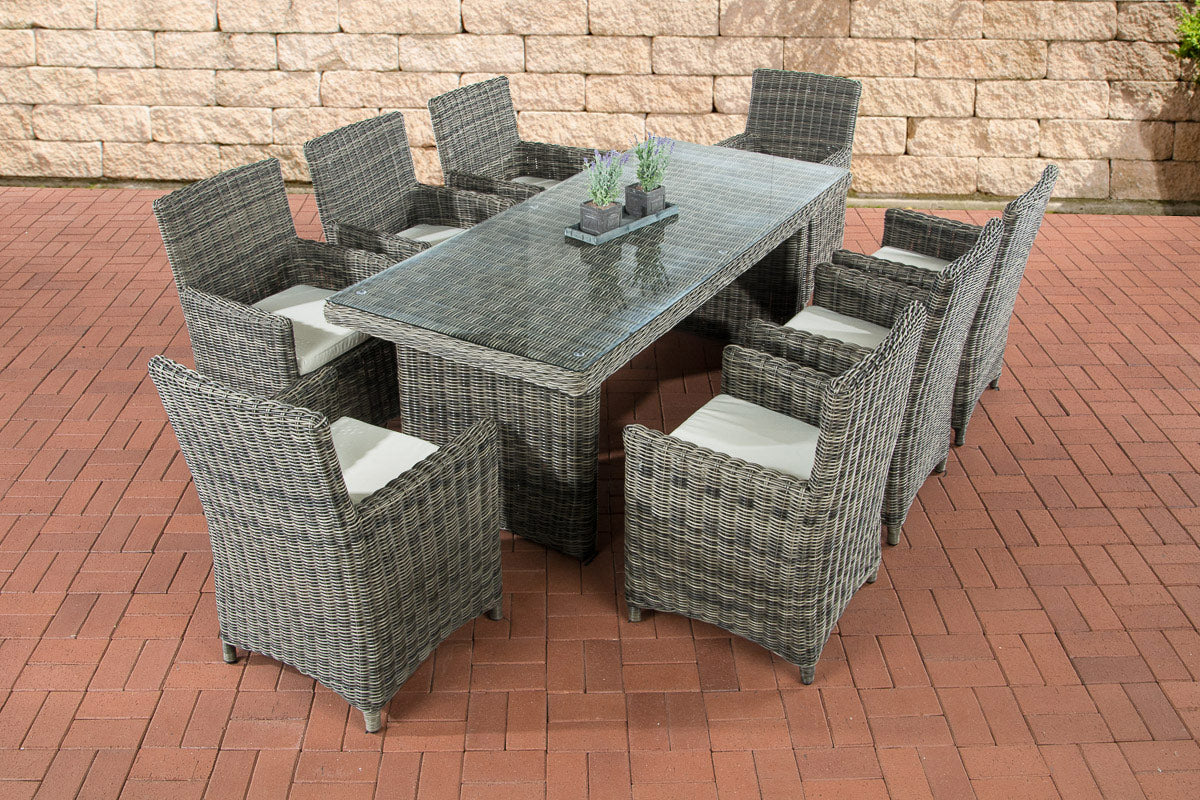 Sitzgruppe Fontana XL Creme - grau-meliert