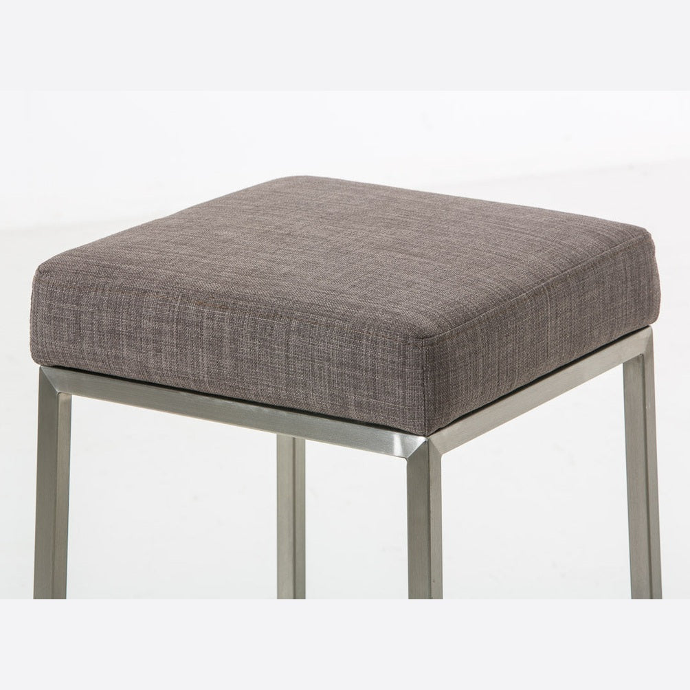 Barhocker Montreal E85 Stoff - grau - InfinityMarket