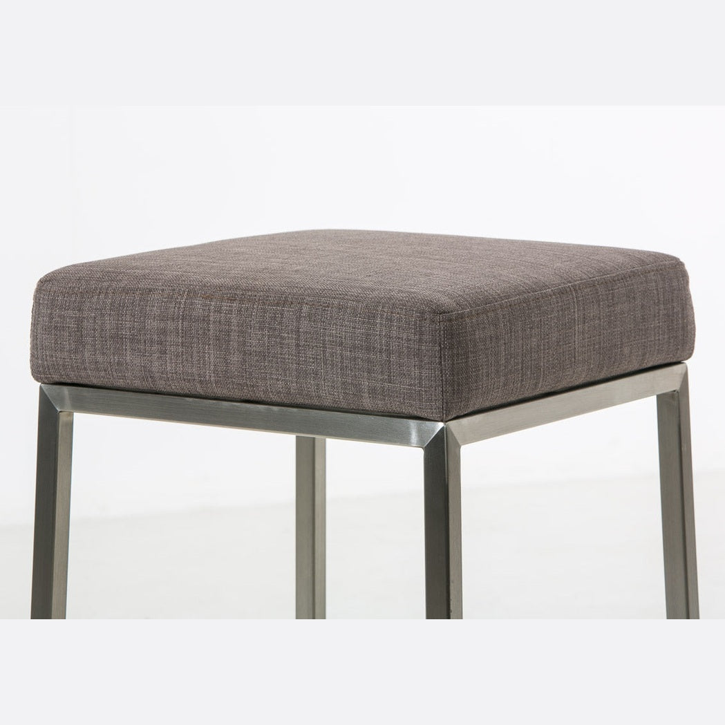 Barhocker Montreal E85 Stoff - grau - InfinityMarket