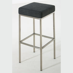 Barhocker Montreal E80 Stoff - dunkelgrau - InfinityMarket