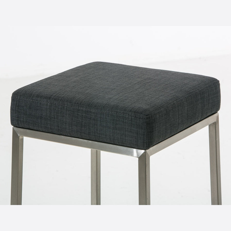 Barhocker Montreal E80 Stoff - dunkelgrau - InfinityMarket