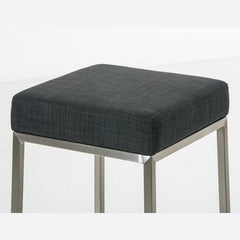 Barhocker Montreal E80 Stoff - dunkelgrau - InfinityMarket