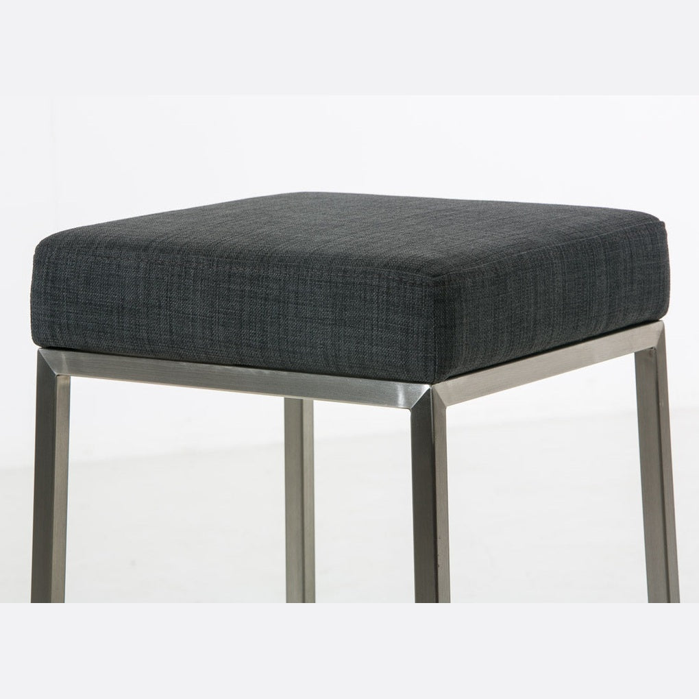 Barhocker Montreal E80 Stoff - dunkelgrau - InfinityMarket