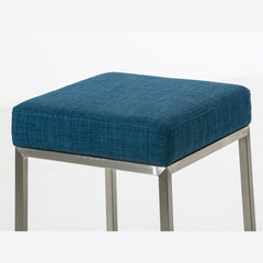 Barhocker Montreal E80 Stoff - blau - InfinityMarket