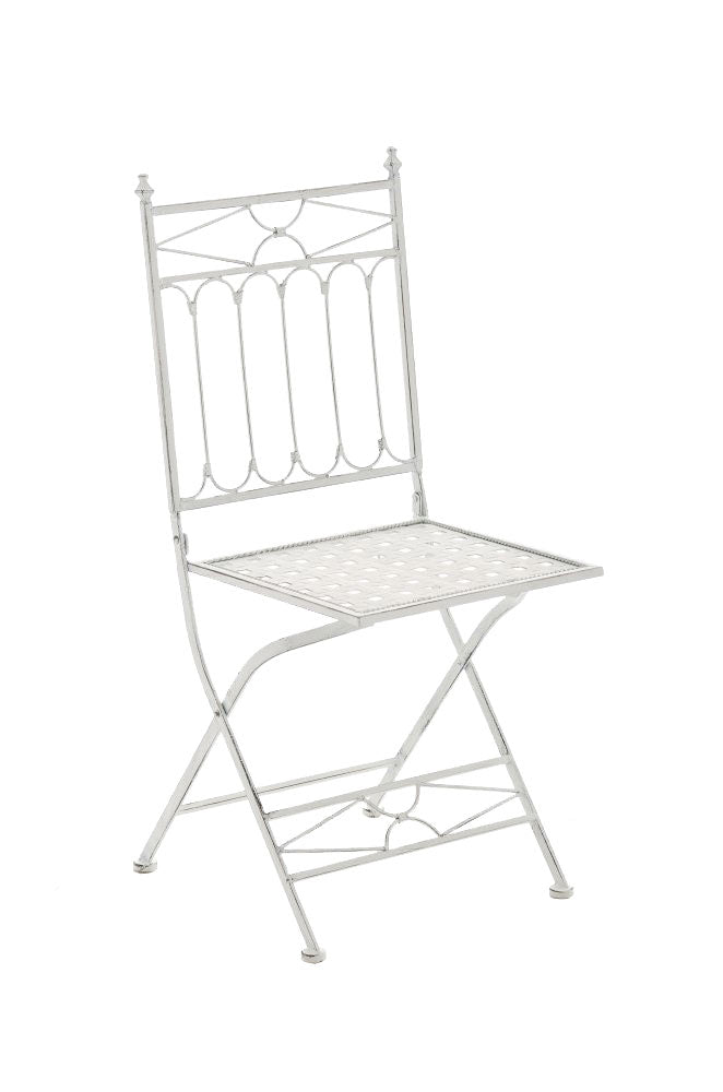 Klappstuhl Asina - antik weiß