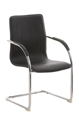 Besucherstuhl Melina - schwarz