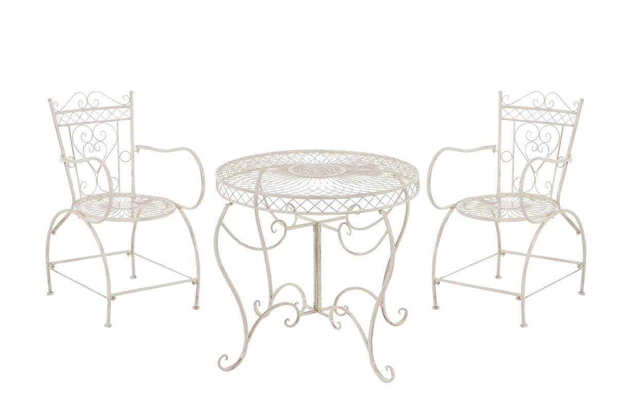 Sitzgruppe Sheela - antik-creme