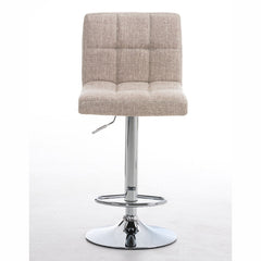 Barhocker Peru STOFF C - creme - InfinityMarket