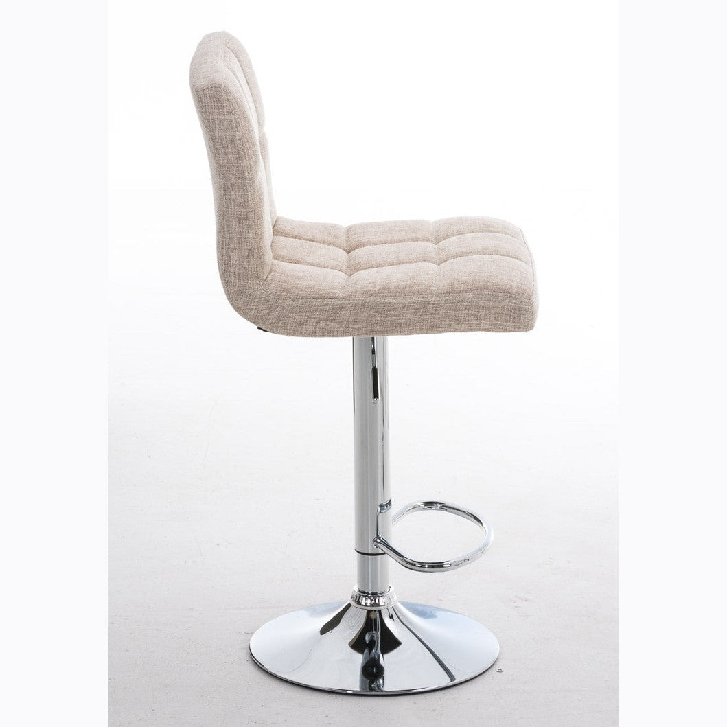 Barhocker Peru STOFF C - creme - InfinityMarket