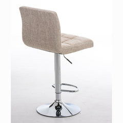 Barhocker Peru STOFF C - creme - InfinityMarket