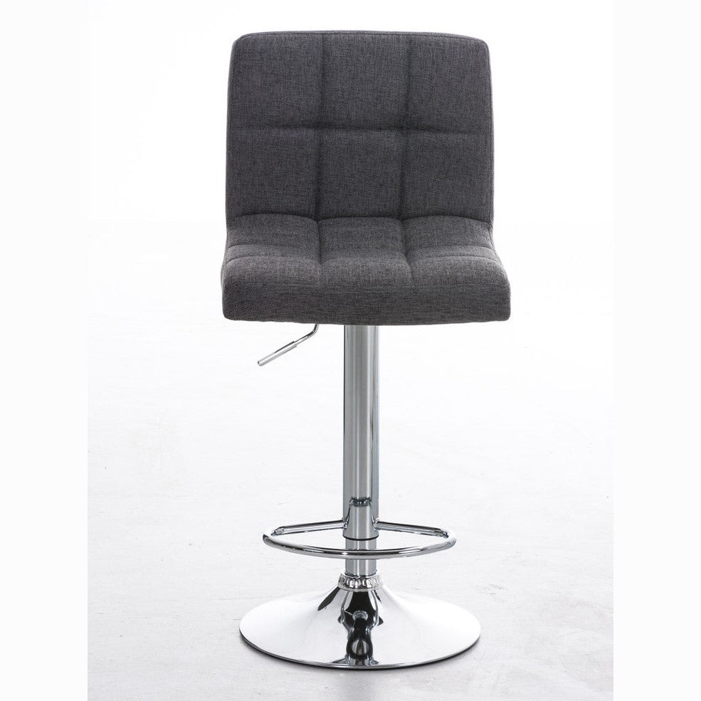 Barhocker Peru STOFF C - hellgrau - InfinityMarket