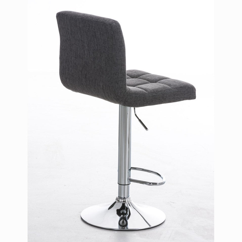 Barhocker Peru STOFF C - hellgrau - InfinityMarket