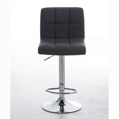 Barhocker Peru STOFF C - dunkelgrau - InfinityMarket