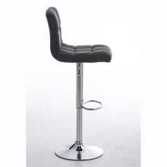 Barhocker Peru STOFF C - dunkelgrau - InfinityMarket