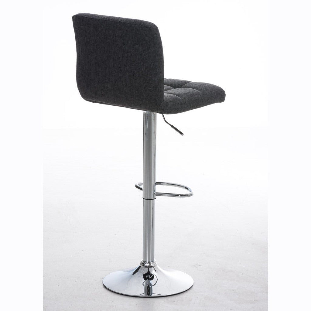 Barhocker Peru STOFF C - dunkelgrau - InfinityMarket