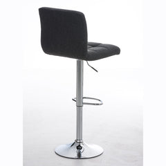 Barhocker Peru STOFF C - dunkelgrau - InfinityMarket