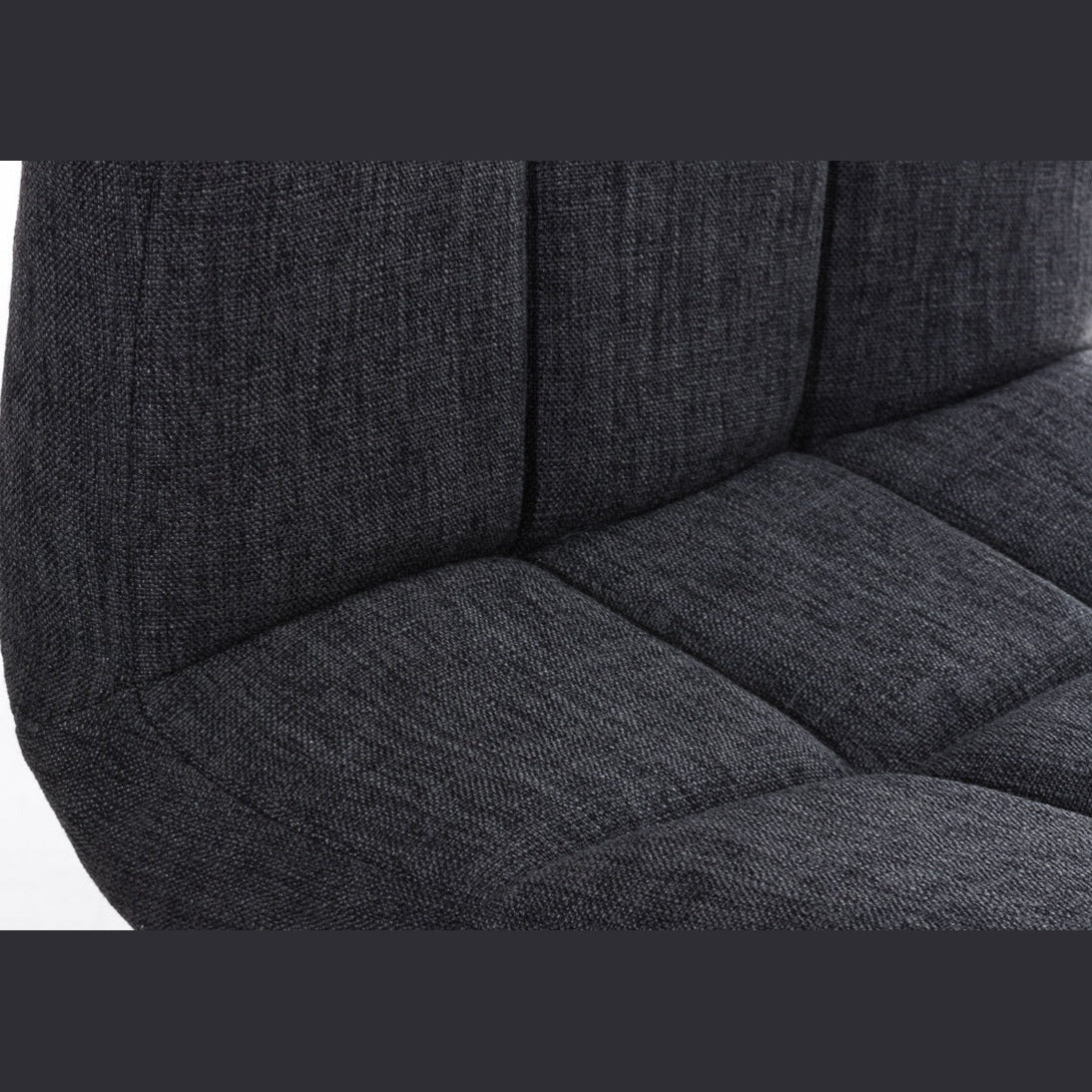 Barhocker Peru STOFF C - dunkelgrau - InfinityMarket