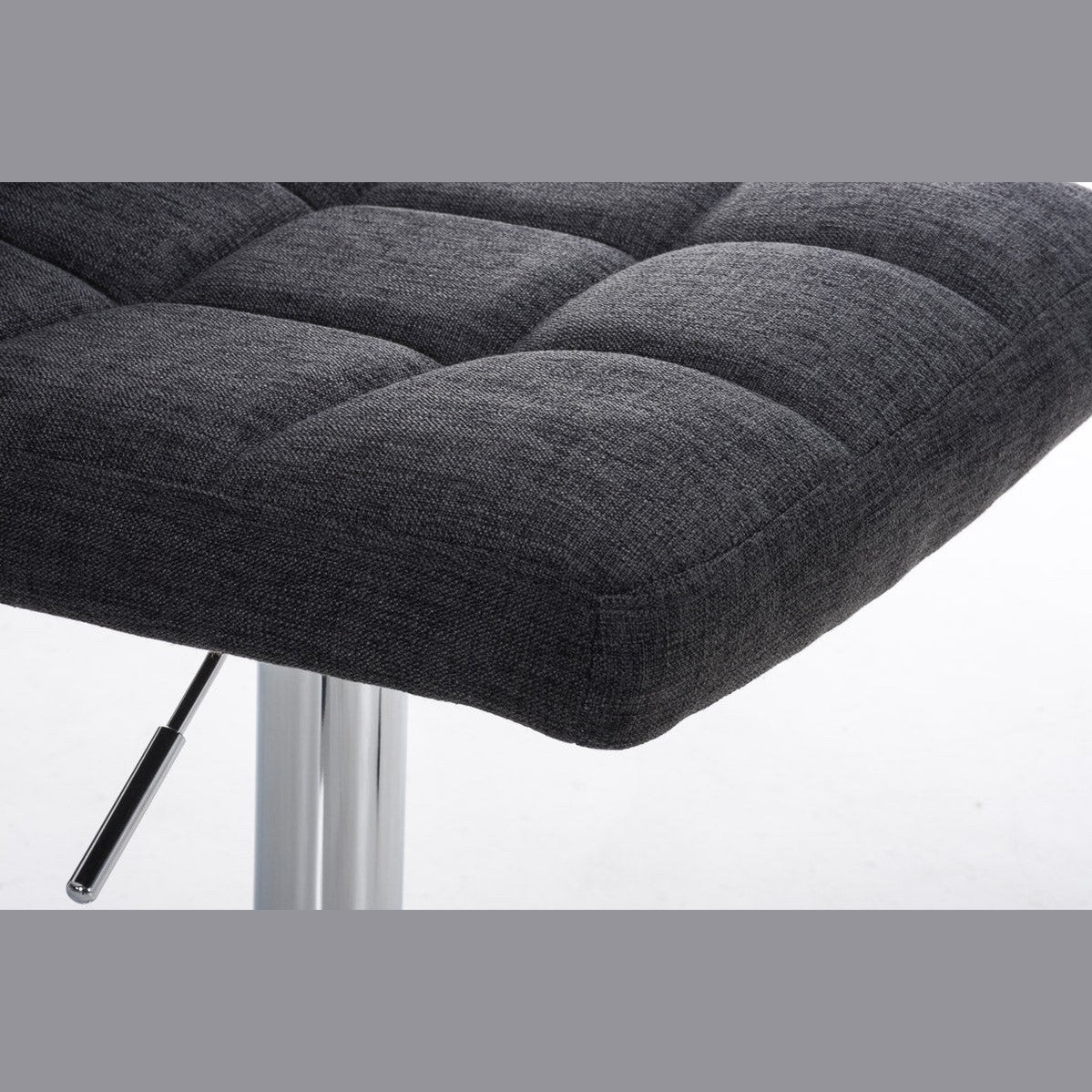 Barhocker Peru STOFF C - dunkelgrau - InfinityMarket