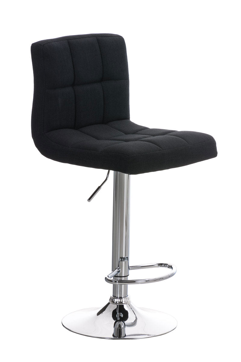 Barhocker Peru STOFF C - schwarz