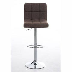 Barhocker Peru STOFF C - braun - InfinityMarket