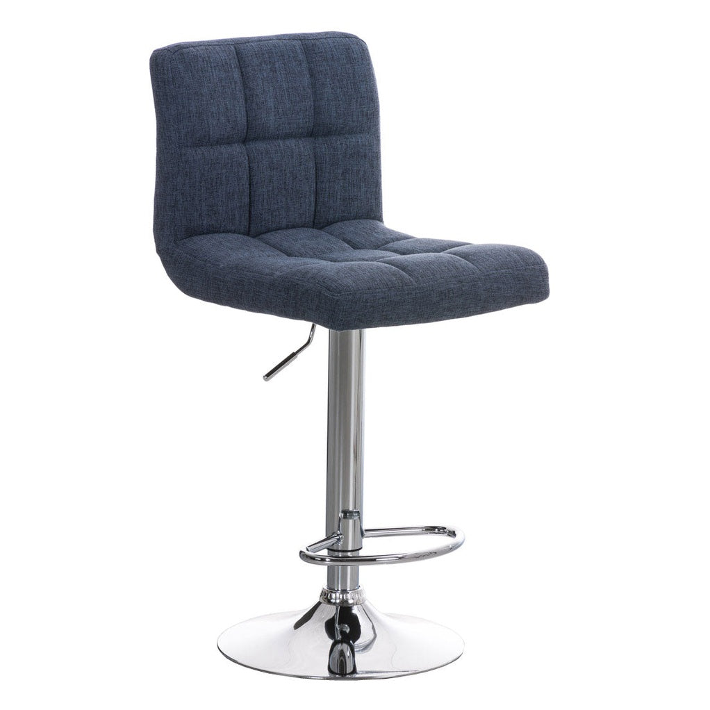 Barhocker Peru STOFF C - blau - InfinityMarket