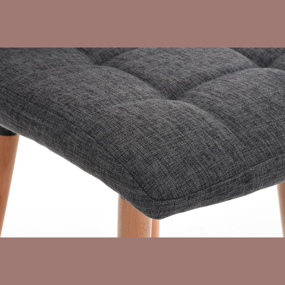 Barhocker Lincoln Stoff - hellgrau - InfinityMarket
