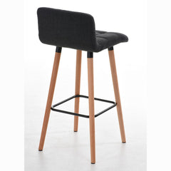 Barhocker Lincoln Stoff - dunkelgrau - InfinityMarket