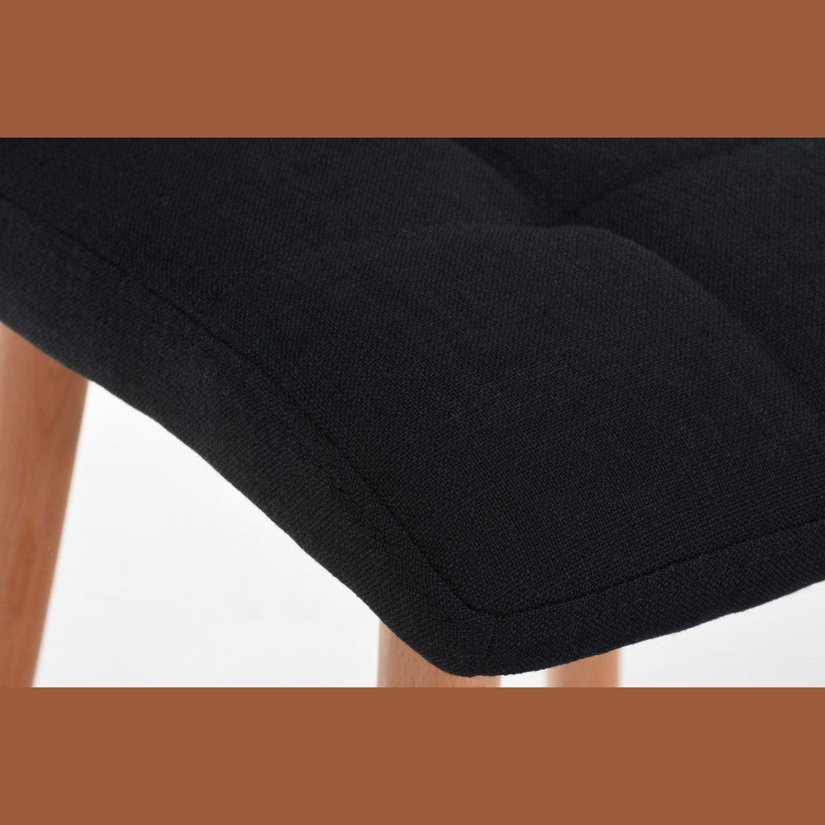Barhocker Lincoln Stoff - schwarz - InfinityMarket