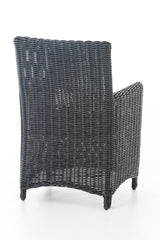 Stuhl Fontana / Sankt Marlo Eisengrau 5mm - schwarz