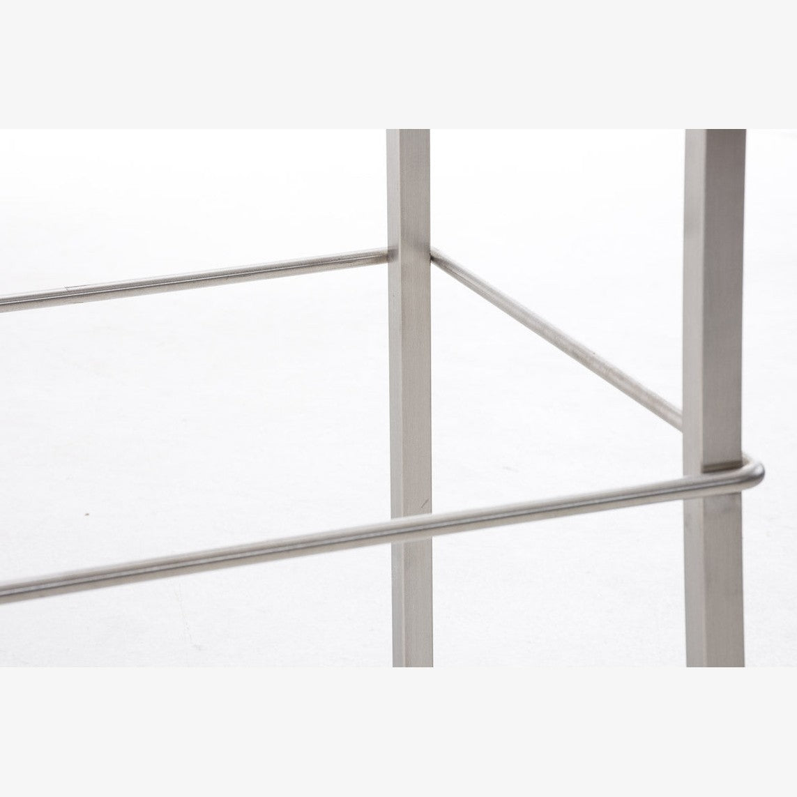 Barhocker Avola Leder Flach E78 - schwarz - InfinityMarket
