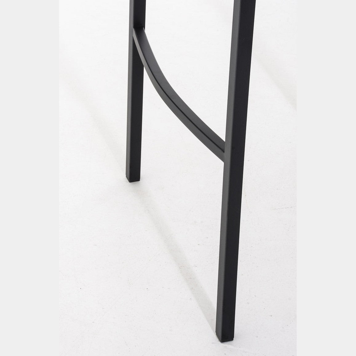 Barhocker Damaso B mit 4-Fuß Gestell - orange - InfinityMarket