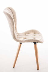 Stuhl Elda Stoff natura - creme