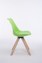 Besucherstuhl Troyes Drehbar Natura Square - gr�n