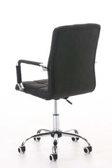 Bürostuhl Deli V2 Stoff - schwarz