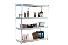 Steckregal 160x60x180 - silber