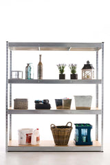 Steckregal 160x60x180 - silber