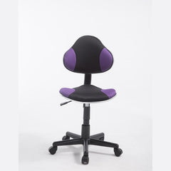 Arbeitshocker Bastian, schwarz - lila