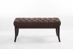 Sitzbank Ramses Stoff antik-dunkel 100 - braun
