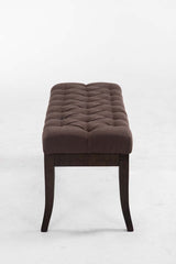Sitzbank Ramses Stoff antik-dunkel 100 - braun