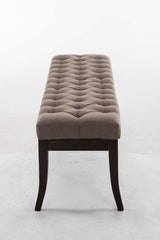 Sitzbank Ramses Stoff antik-dunkel 150 - taupe