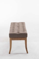 Sitzbank Ramses Stoff antik-hell 120 - taupe
