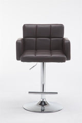 Barhocker Los Angeles Kunstleder C - braun