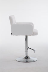 Barhocker Los Angeles Kunstleder C - weiß