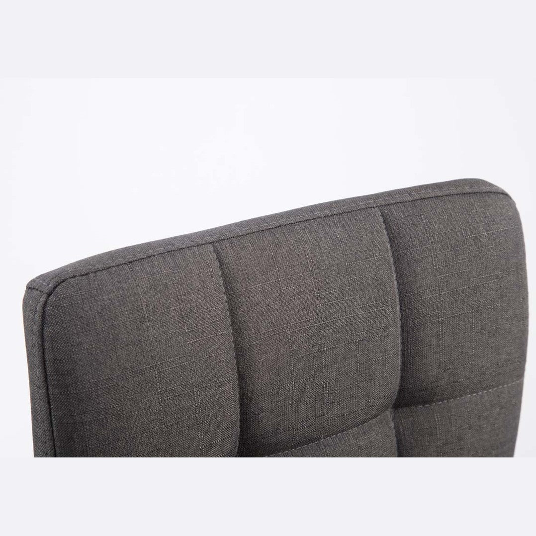 Palma Lounger Stoff V2 - dunkelgrau - InfinityMarket